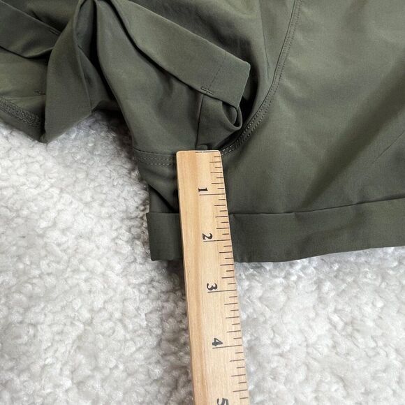 Zyia Active Olive Green Summer Shorts - Picture 9 of 10